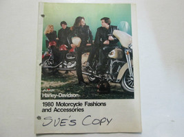 1980 Harley Davidson Motorcycle Fashions and Accessories Catalog Manual ... - £29.20 GBP