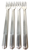 (4) Oneida Community UNITY Stainless Glossy Flatware Cocktail Seafood Forks - $29.69