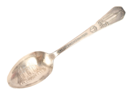 1933 Chicago Worlds Fair Travel and Transportation Collector Spoon Silve... - $212.52 MXN