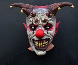 Acid Tactical Scary Creepy Halloween Clown Evil Latex Mask - Evil Jester Clown - £14.95 GBP