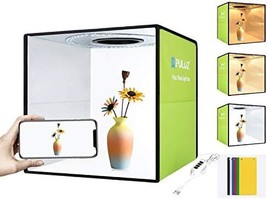 The Fotoconic 30Cm Portable High-Brightness Photo Studio Light Box With ... - $51.92