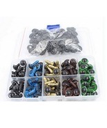 100PCS (5 Mix Color) 10mm Plastic Safety Eyes for Teddy Bear Doll Animal... - $14.62 CAD