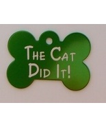 Dog Id Tag With FUNNY Sayings Free Personalized Engraving on the Backsid... - £2.34 GBP