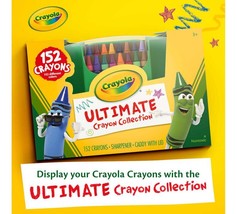 Crayola Ultimate Crayon Collection Sharpener Caddy - 152/Pkg - £43.51 GBP