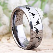 JEWELRY Hot Sales Men&#39;s Animal Ring Outdoor Duck Hunting Ring for Women Polished - £28.93 GBP