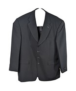 Milano Moda Black Suit Blazer Top Mens Size 50L L (About a 2XL or bigger... - $96.14 CAD