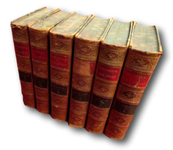 Rare  Frederick the Great by Thomas Carlyle (c1864-1871) 6 Volume Hardcover Set - £238.45 GBP