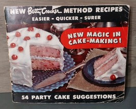Betty Crocker Method Recipes 1944 Cookbook 54 Party Cake Suggestions - $9.61