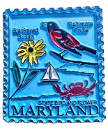 Maryland Postage Stamp Fridge Magnet - £4.77 GBP