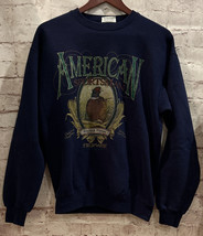 Vintage Fieldmaster Men&#39;s Medium Blue Sweatshirt Ringneck Pheasant - $54.00