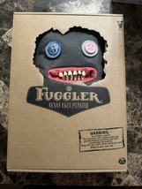 NIB Fuggler Funny Ugly Monster Approx 12" Clawey (Grey) Plush Boxed Very RARE - $49.49