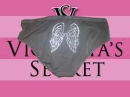 Victoria’s Secret Rhinestones Angel Wings Panty Size Large NWOT - £24.46 GBP