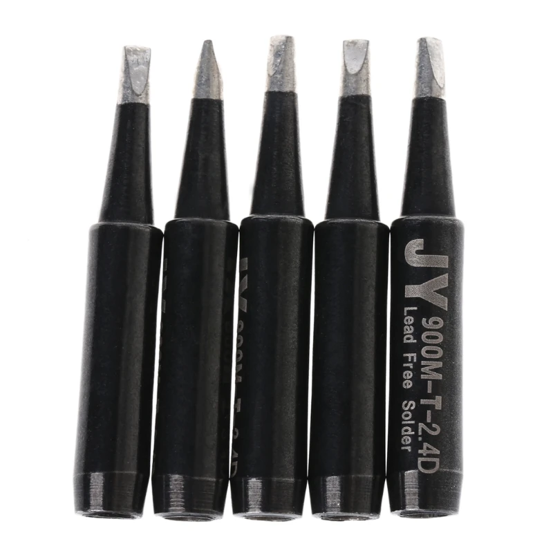 5 Pcs Lead Free Solder Soldering Tip 900M-T-2.4D for HAKKO Saike 936 852... - $104.83