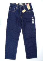 New Levi&#39;s SilverTab 94 Baggy Jeans Sz 31x31 Dark Wash Retro Cotton High Waist - £33.63 GBP