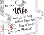 Gifts for Wife from Husband, Birthday Day Gifts for Wife Romantic Gifts ... - $18.86