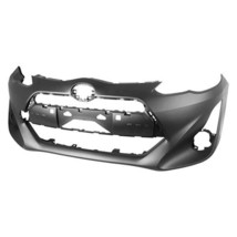 Front Bumper Cover For 2015-2016 Toyota Prius C Primed Paint to Match Pl... - $757.80