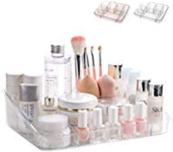 SUNFICON Makeup Tray Organizer Cosmetic Display Case Office Stationery Storage H - £10.95 GBP