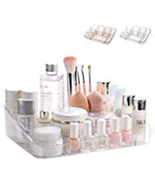 SUNFICON Makeup Tray Organizer Cosmetic Display Case Office Stationery S... - £10.94 GBP