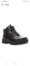 NEW Propet Shield Walker Waterproof Construction Boot Black Men&#39;s Us 14 ... - £81.26 GBP