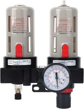 Compressor Filter With A Pressure Gauge And An Air Water Separator Of 1/... - $29.96