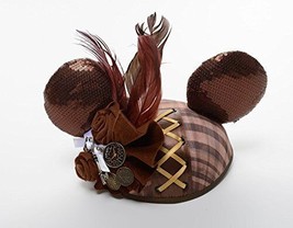 Disney Couture Ear Hat with Feather Brown - £39.82 GBP