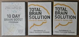 Total Brain Solution: Vol 1 &amp; 2 DVD Set - Daniel G. Amen, MD + MORE New Sealed - £19.12 GBP