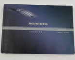 2004 Kia Sorento Owners Manual Handbook OEM P03B18006 - £21.17 GBP