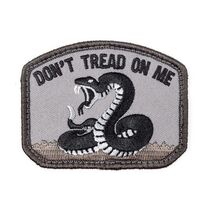 Don't Tread On Me Morale Patch - SWAT 3 x 2.35 Hook + Loop Backing Gadsd... - $8.67