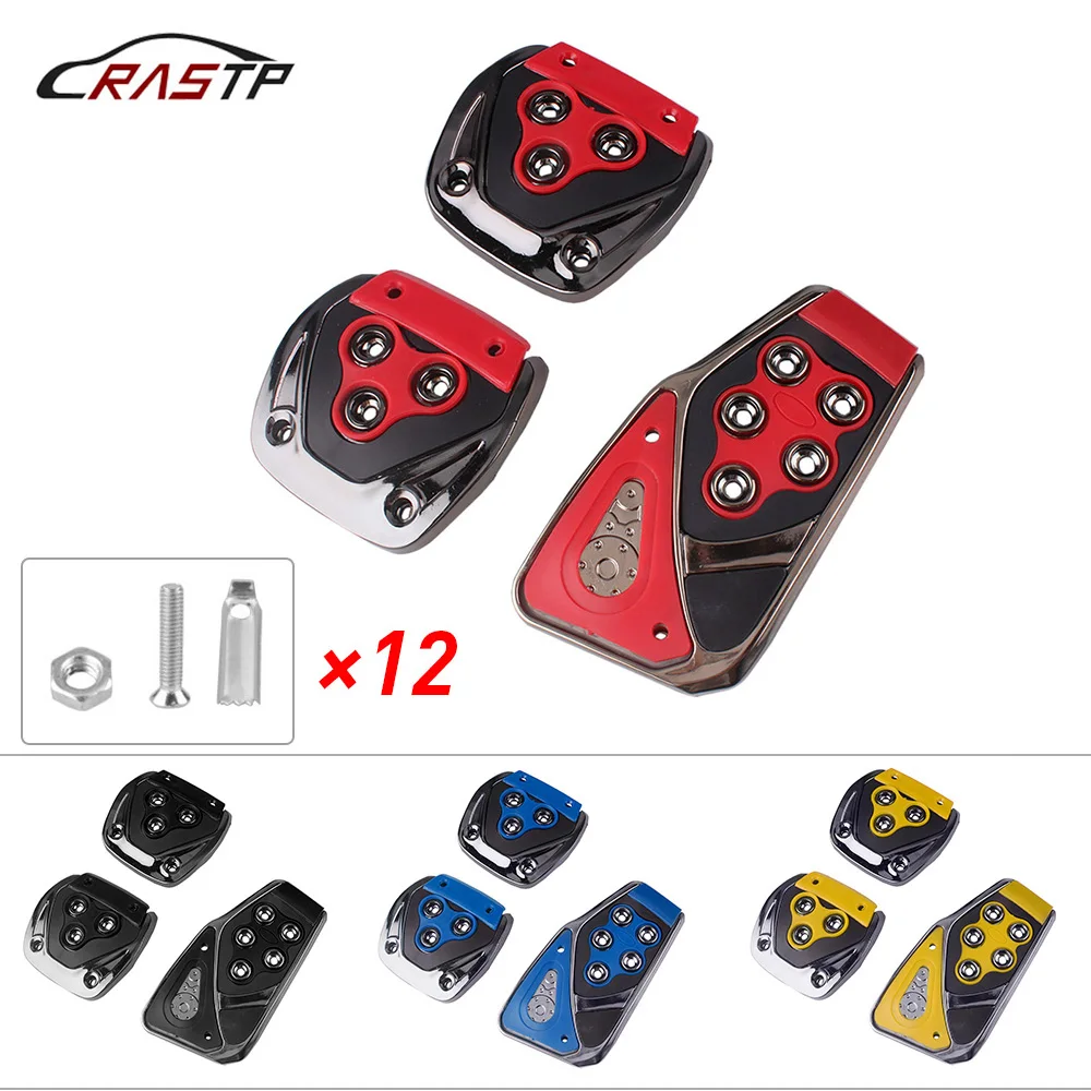 RASTP Cheap Car Styling Racing Pedals Universal Manual Brake Pedals Foot... - $15.84