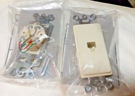 RJ-11 JACK   (QTY-2) RJ-11 phone jack  P&amp;S TRADEMASTER 1 SINGLE 2 pcs - $9.25