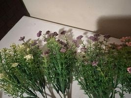 Lot of 7 new flower stems in different colors image 3