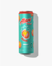 Alani Nu Sugar-Free Energy Drink, Juicy Peach, 12 oz Cans (Pack of 12) - £35.96 GBP