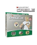 16 ft. Monster Cable-It Large Cable Management Kit (Navajo White) - £17.14 GBP
