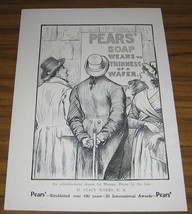 1899 AD~PEARS SOAP~ESTABLISHED OVER 100 YEARS ARTWORK by H. STACY MARKS - £12.16 GBP