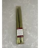 Two Darice  Premium Chartreuse Metallic 9.5” Tapered Candles - €13,60 EUR