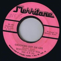 Hopetown Lewis Groovin Out On Life 45 rpm Groovin Out (Version) Jamaica Pressing - £3.14 GBP
