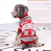 Festive Reindeer Print Christmas Dog Sweater - £9.45 GBP+