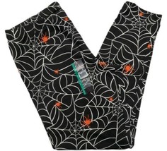 NOBO Halloween Women’s juniors size XL (15-17) Spider Web Ankle Leggings... - $11.87