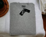 NEW Long Sleeve Waffle Knit Shirt Gray 2XL / XL Empire Bigland VTG NOS - £9.57 GBP