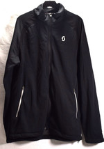 Scott Sports Black Polyester  Fleece Lining Zip Jacket 2XL - £54.44 GBP