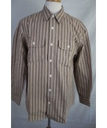 DULUTH TRADING Men&#39;s Heavy Cotton Button Front Shirt size M  - £12.76 GBP