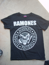 t shirt mens size small black RAMONES - £19.98 GBP