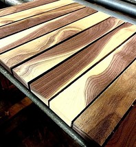 3/4” X 2” X 16” Kiln Dried S4S Black Sappy Walnut Wood Cutting Board Lumber - £33.39 GBP+