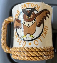 BSA Woodbadge Mug Owl Patrol Camp Ottari Blue Ridge Mountains Council - £11.94 GBP