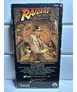 Indiana Jones Raiders Of The Lost Ark VHS First Release Black Back 1981 - $648.75 MXN