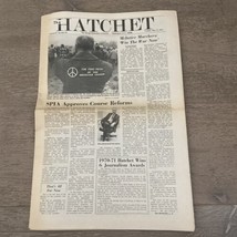 The Hatchet May 11 1971 GEORGE WASH UNIV Newspaper Vietnam War March Coverage - £32.12 GBP