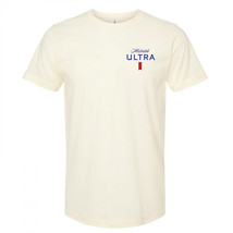 Michelob Ultra Pickleball Sport Club Front and Back Print T-Shirt Beige - £31.84 GBP+