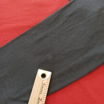 George Crewneck Men's Long Sleeve Orange & Gray Cotton Blend T-Shirt L (42-44) image 4