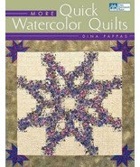 Pattern Book ~ MORE WATERCOLOR QUILTS ~ by Dina Pappas - $182.74 MXN