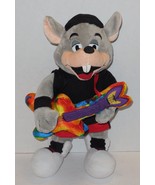 2009 Chuck E Cheese Rock Star 13&quot; Guitar Play Plush Stuffed Toy - £19.01 GBP